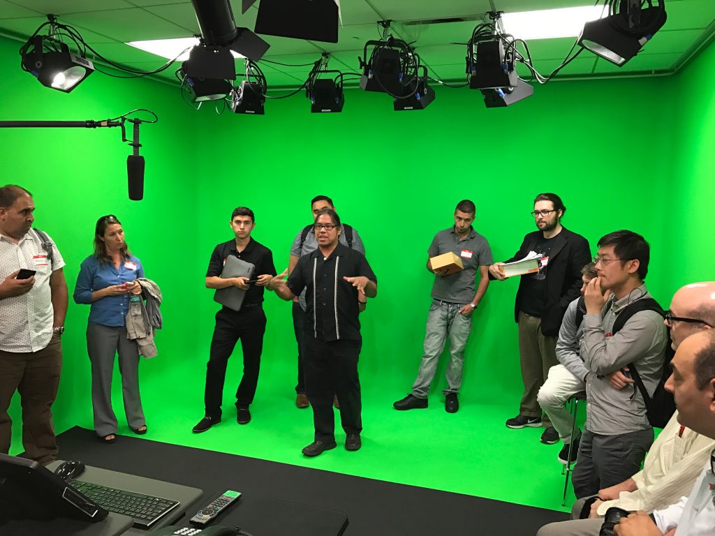 UCS's green room studio